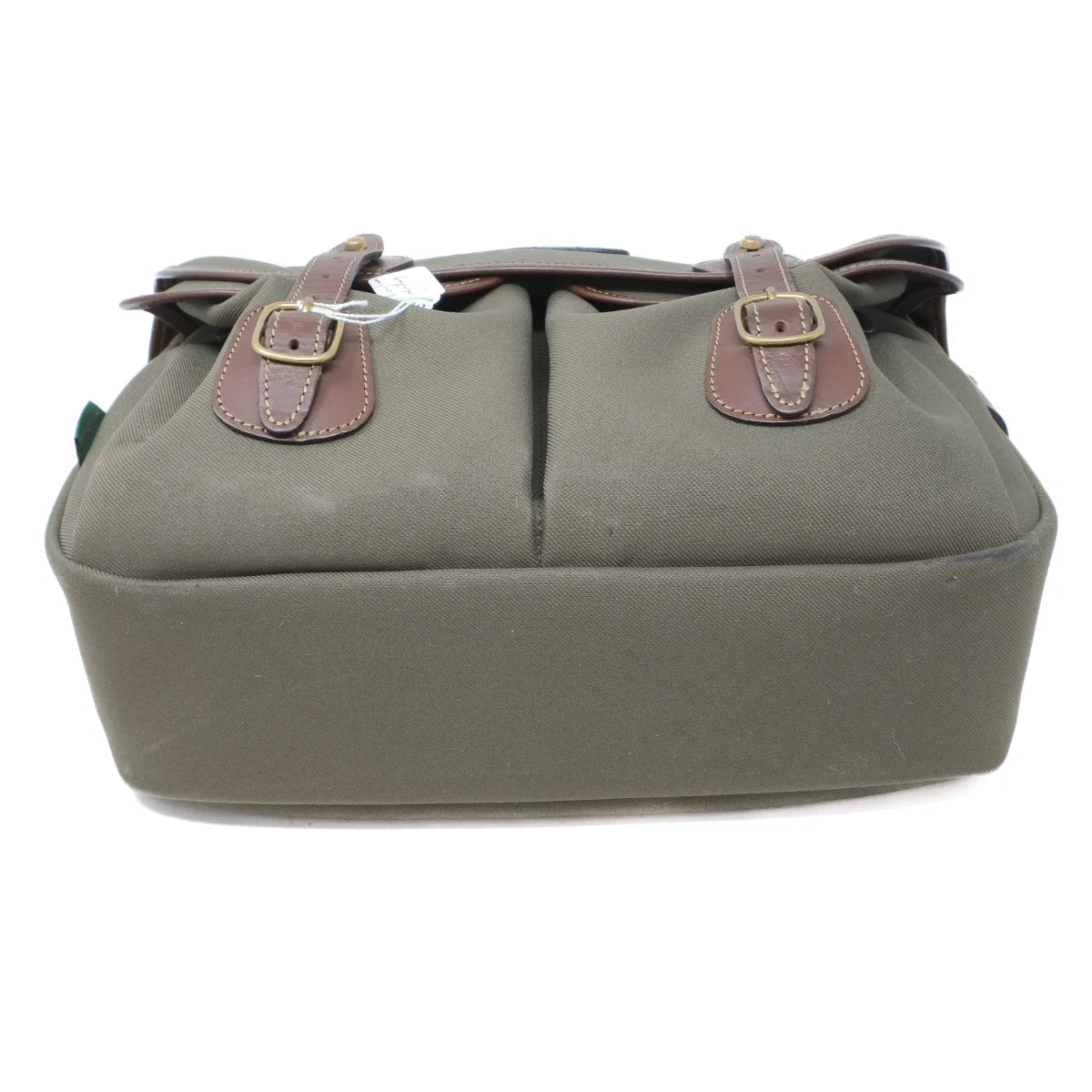 Used Billingham Hadley Pro in Sage/Chocolate Fibrenyte - bottom angle