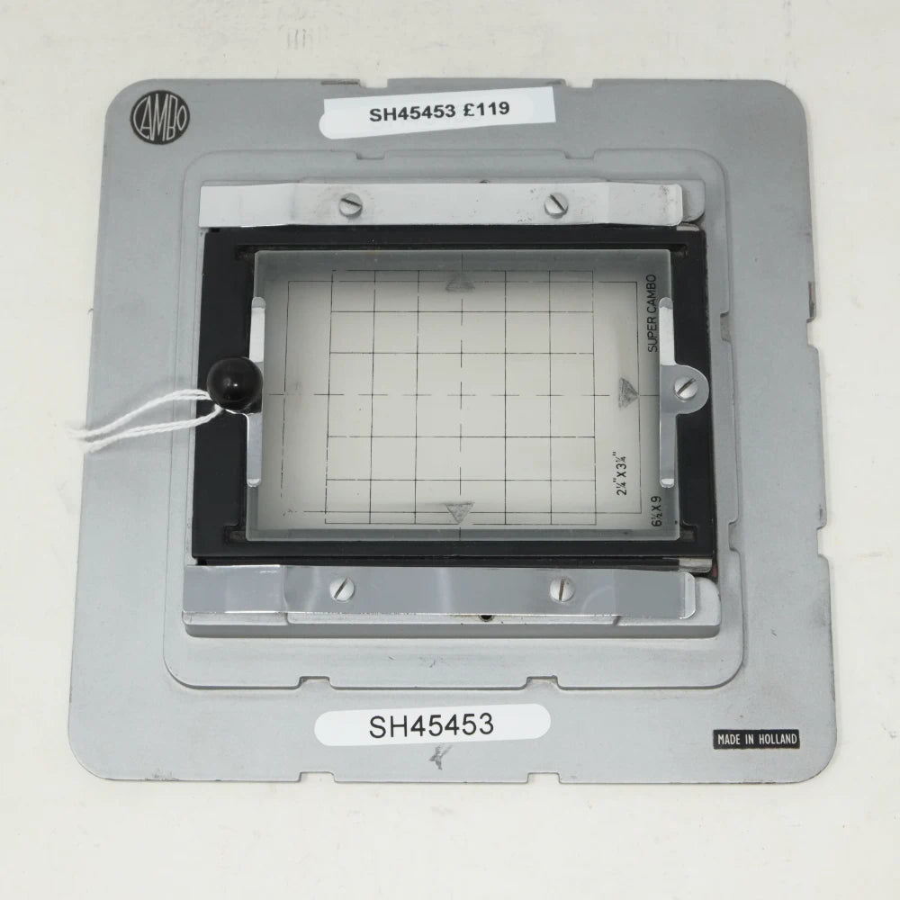 Used Cambo 6x9 Graflock sliding back large format 5x4 (SH45453)
