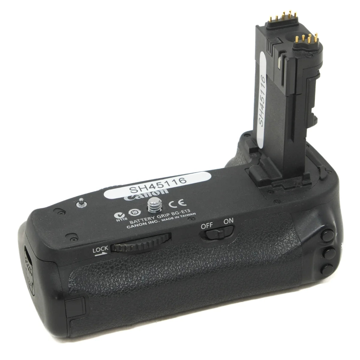 Used Canon BG-E13 battery Grip - back angle