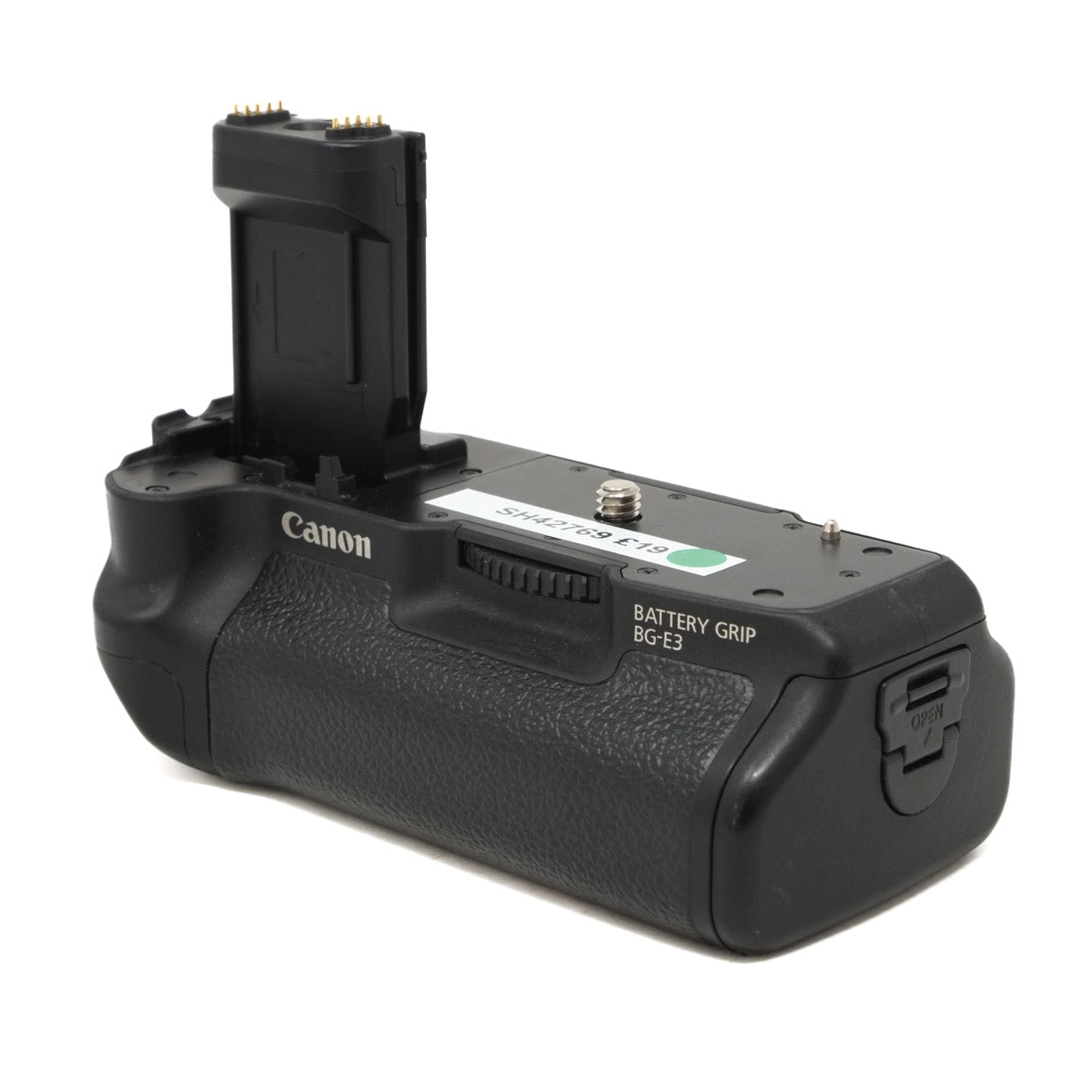 Used Canon BG-E3 Battery Grip for EOS 350D/400D - Front angle