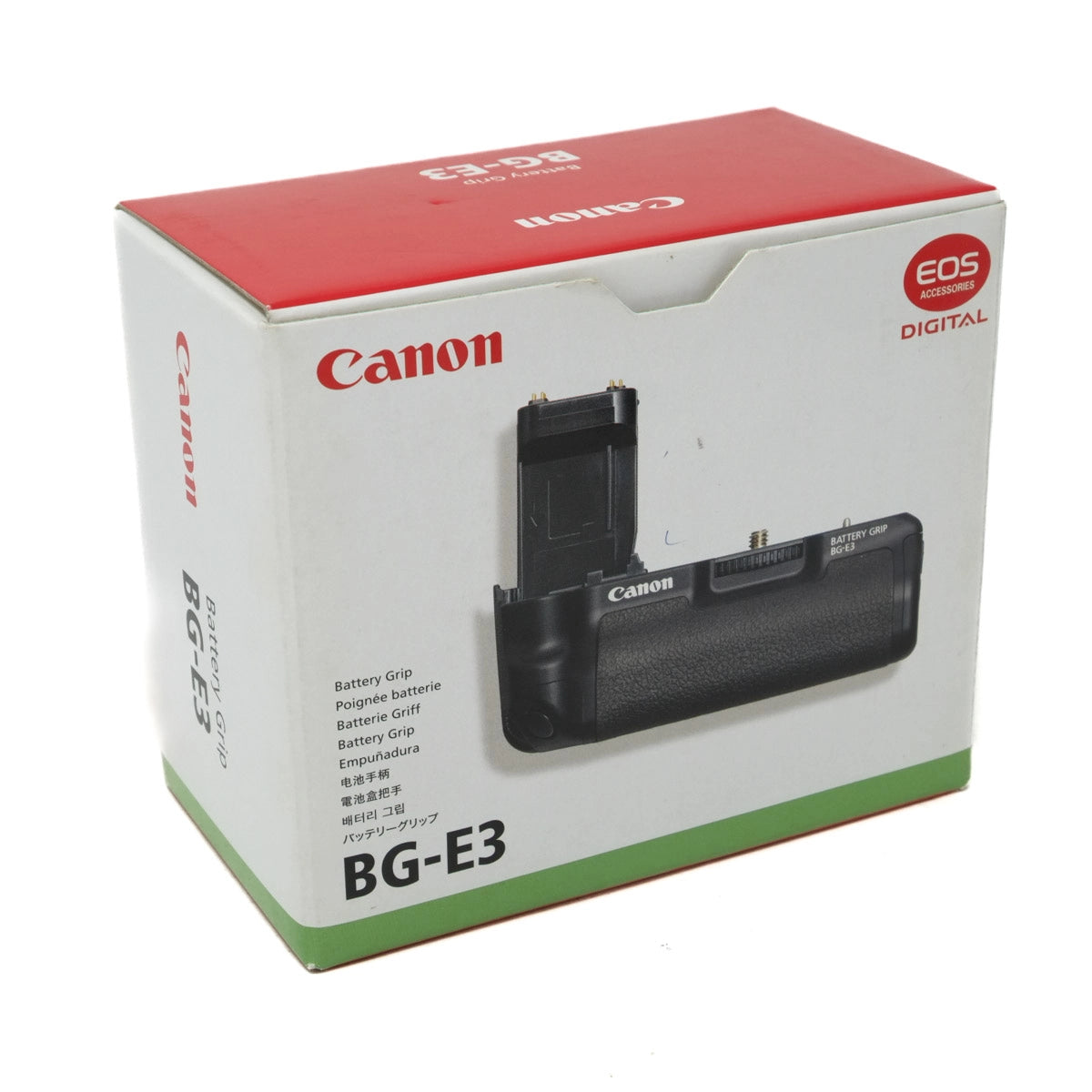 Used Canon BG-E3 Battery Grip for EOS 350D/400D - Original box