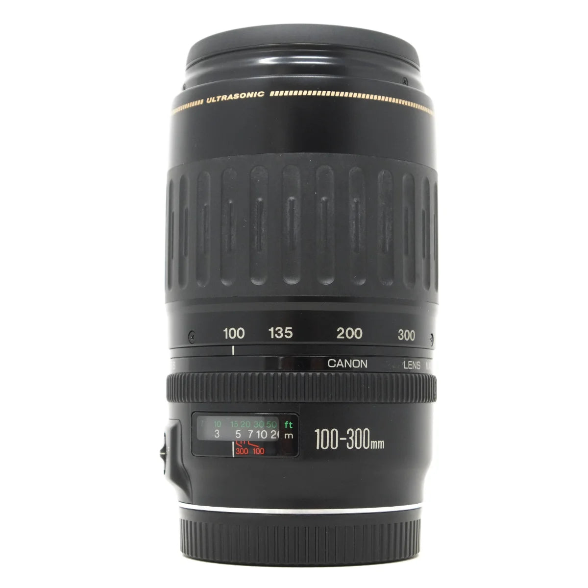 Used Canon EF 100-300mm F4.5-5.6 USM Lens - front angle