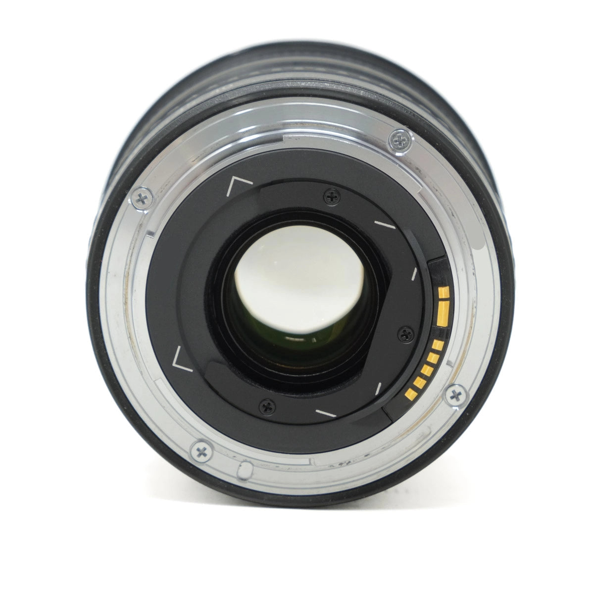 Camera lens on a white background