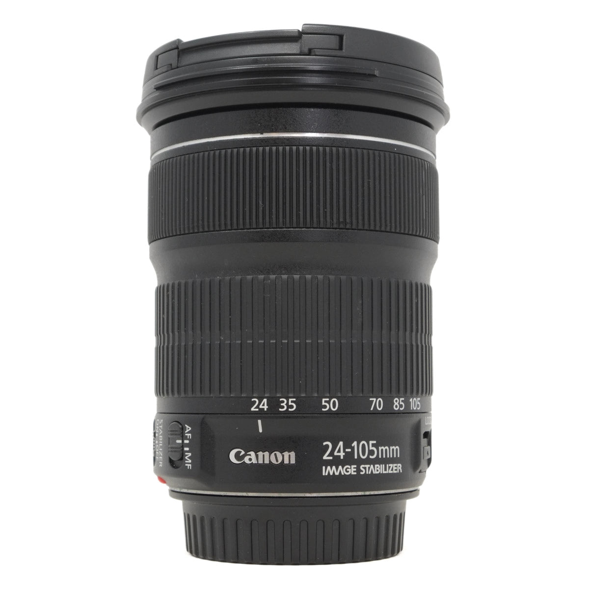 Canon camera lens on a white background