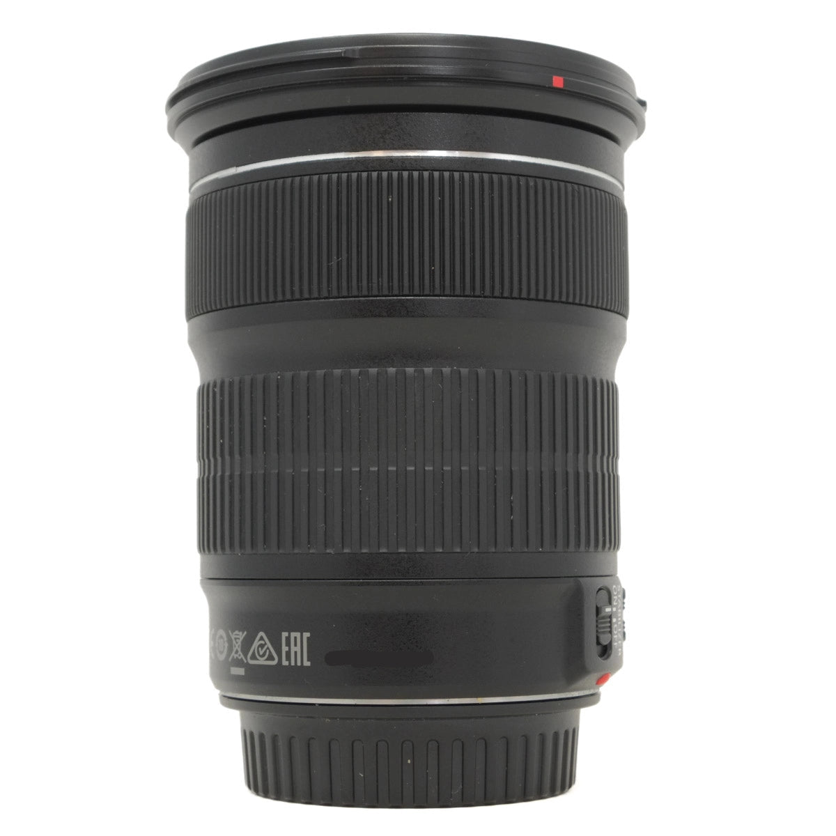 Camera lens on a white background