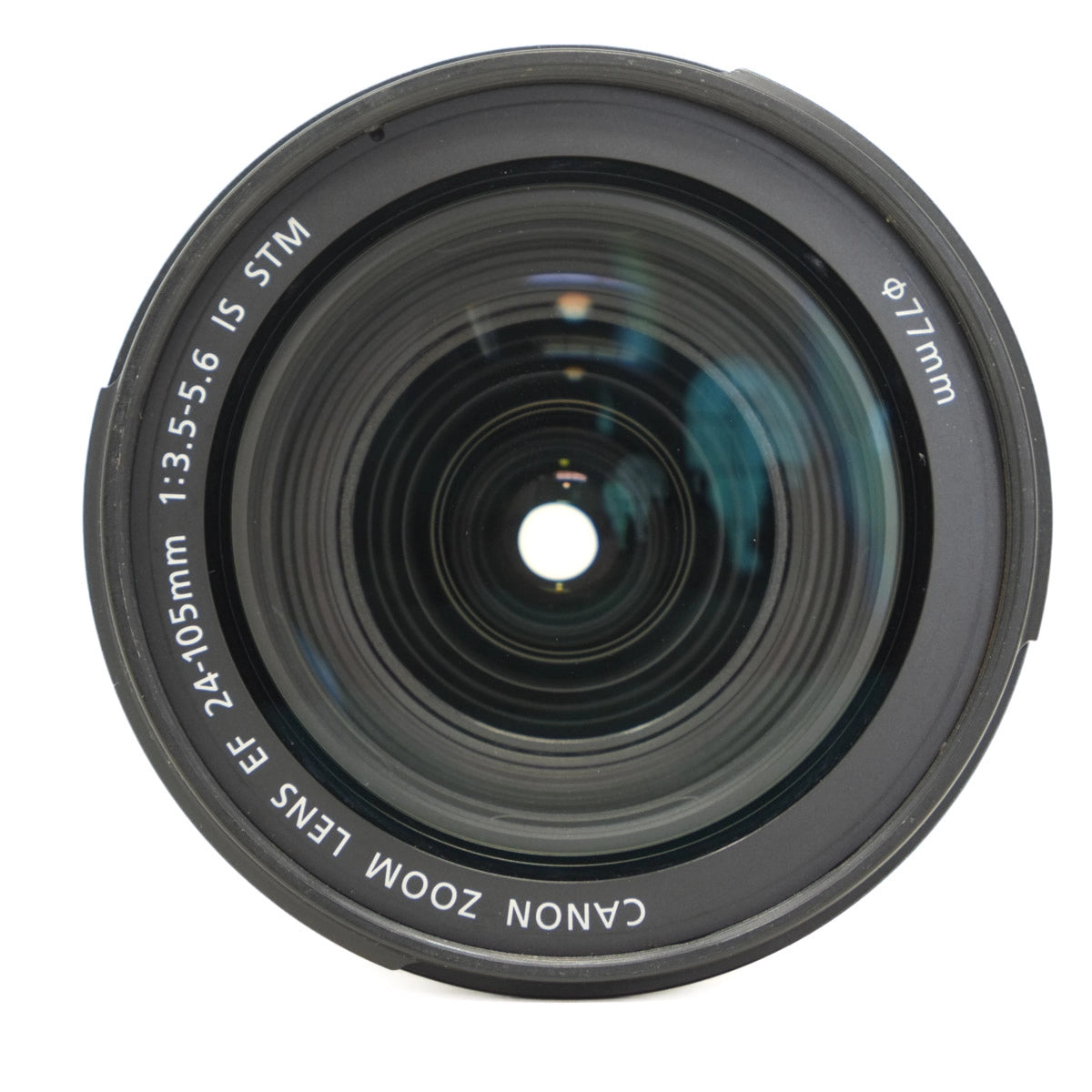 Canon camera lens on a white background
