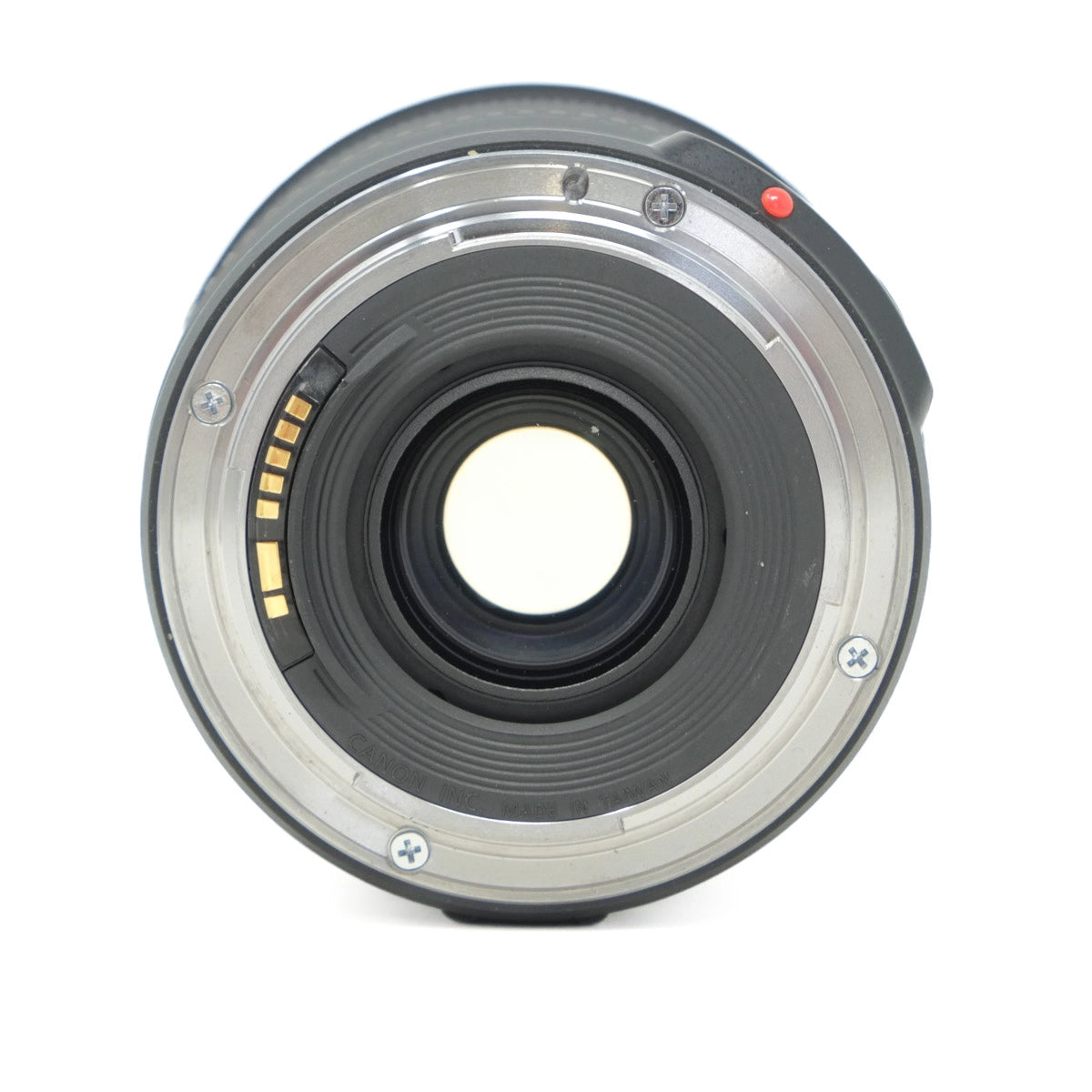 Camera lens on a white background
