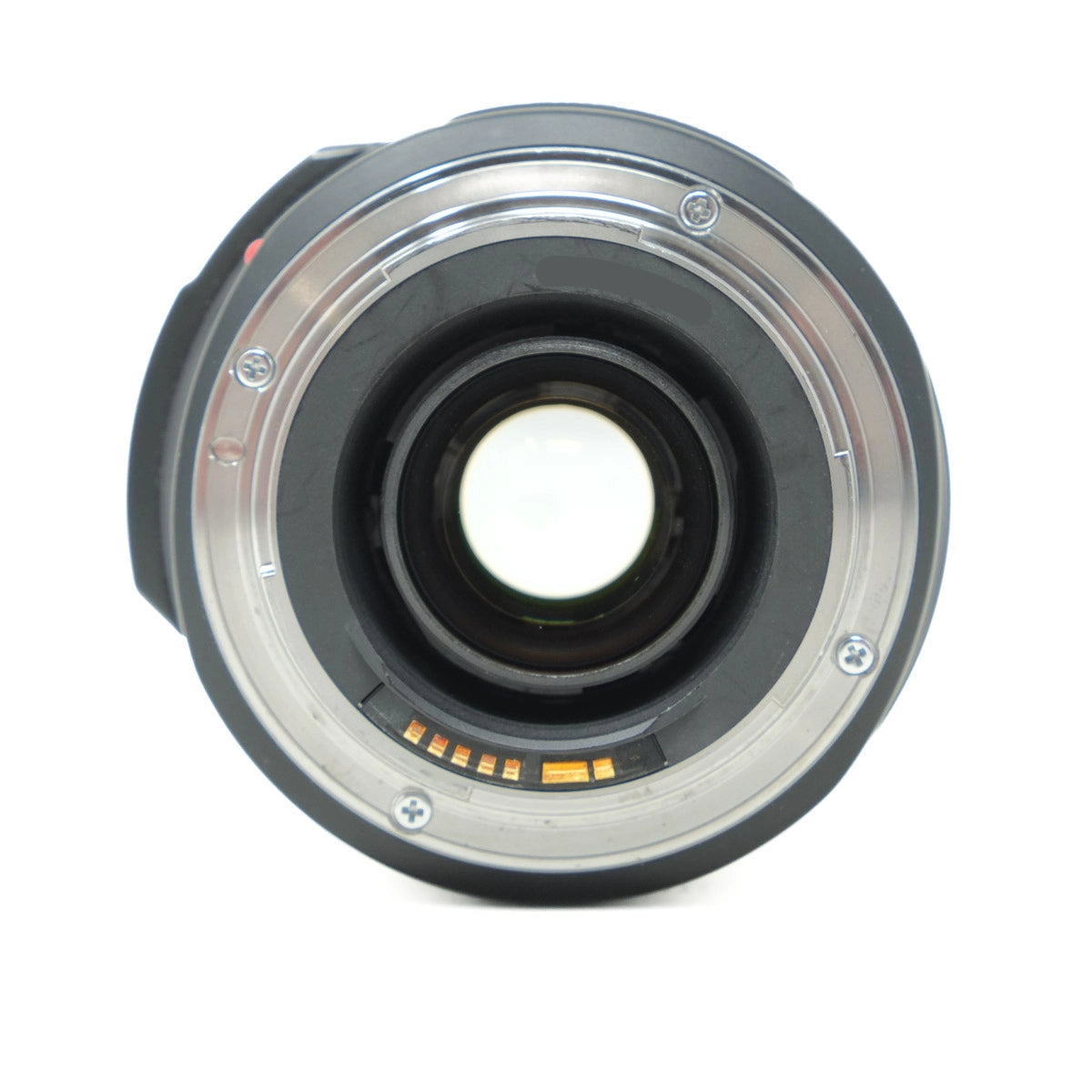 Camera lens on a white background