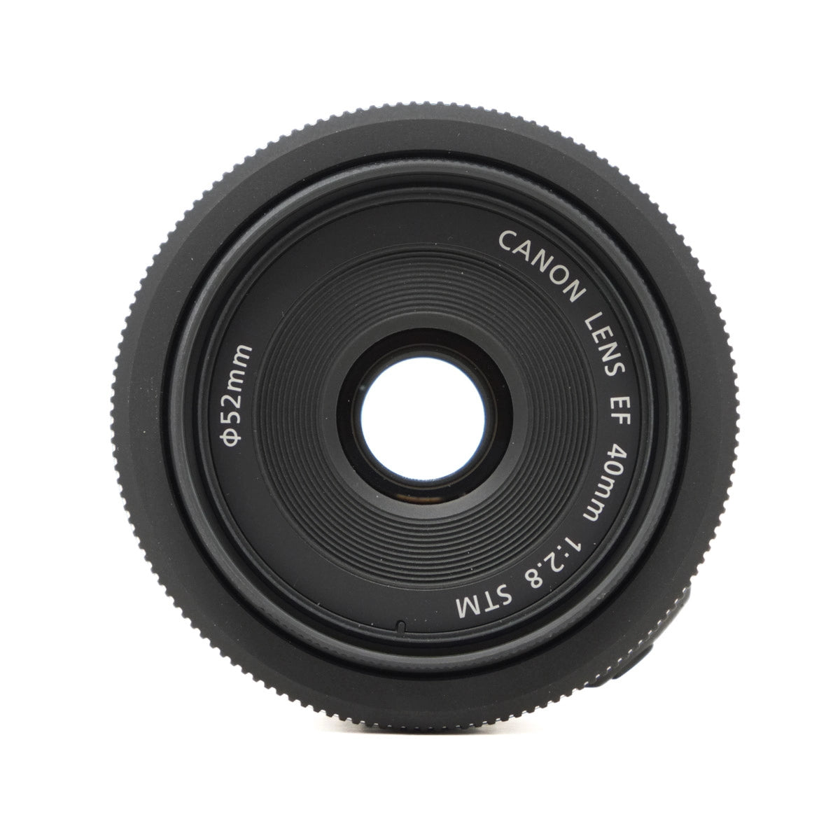 Canon camera lens on a white background