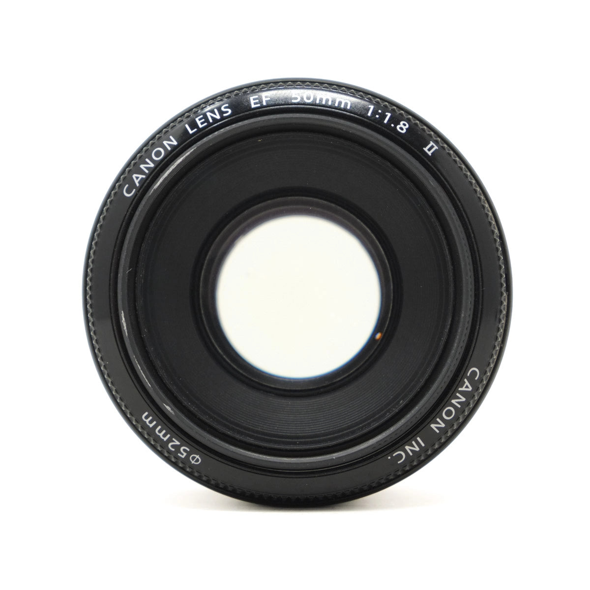 Canon camera lens on a white background