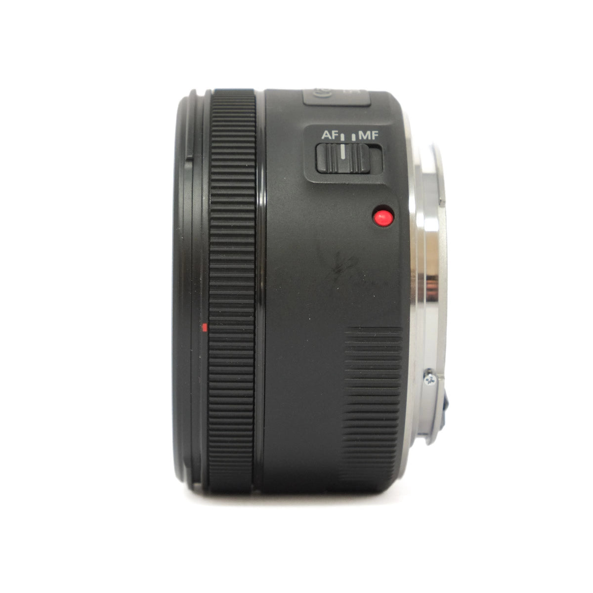 Camera lens on a white background