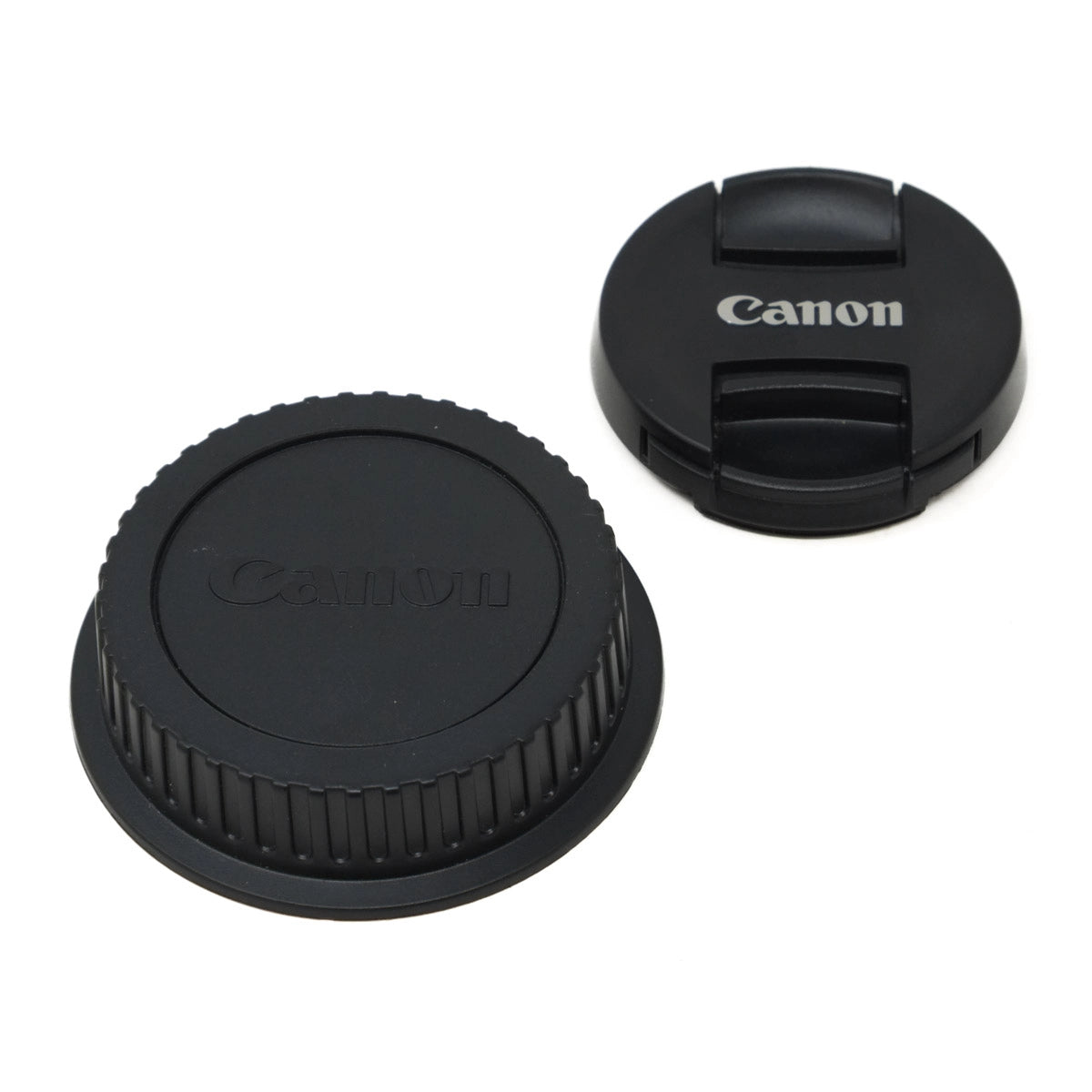 Used Canon EF 50mm F1.8 STM lens with UV filter - rear and front caps