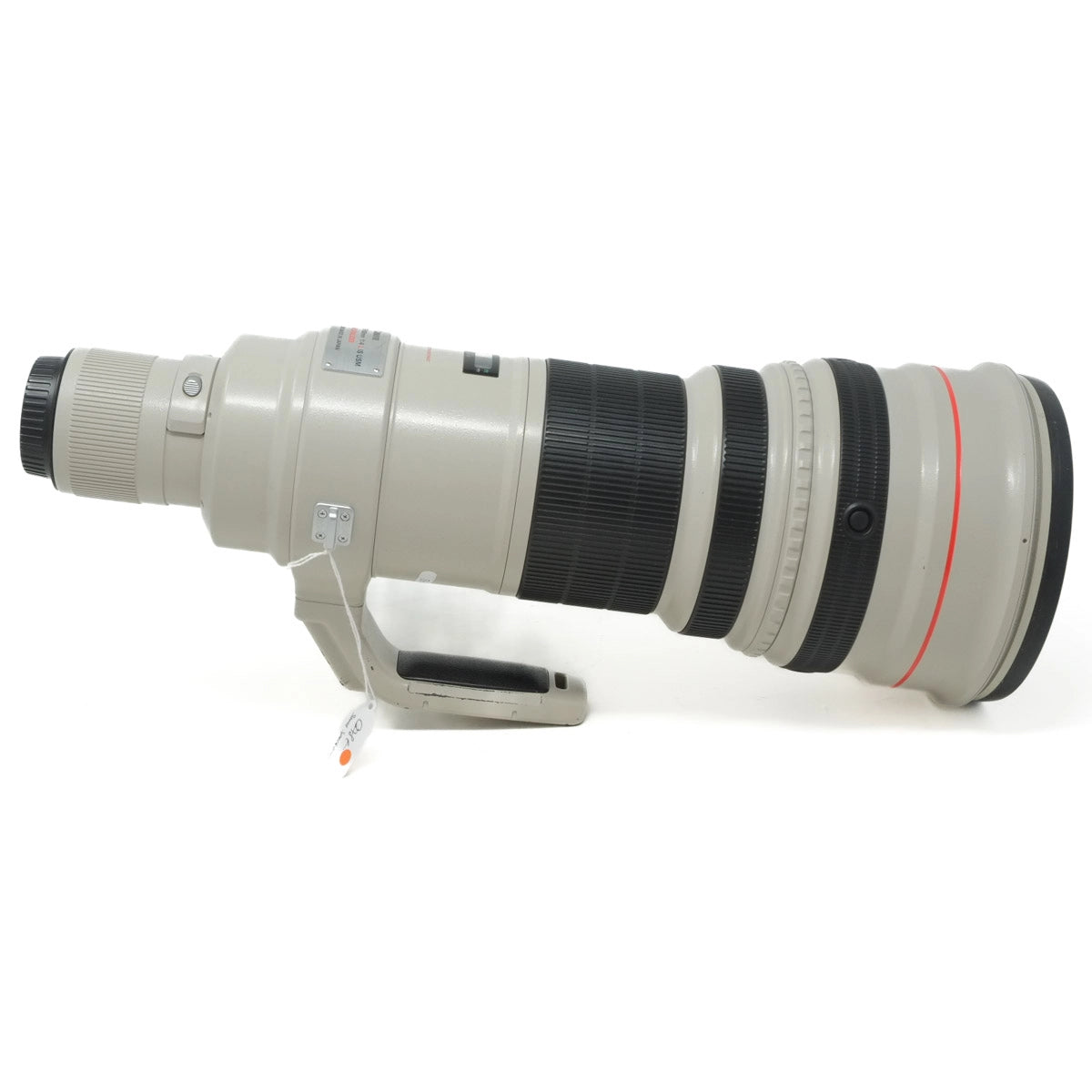 Camera lens on a white background