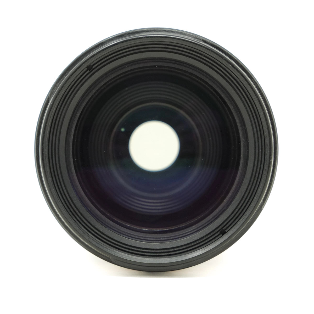 Camera lens on a white background