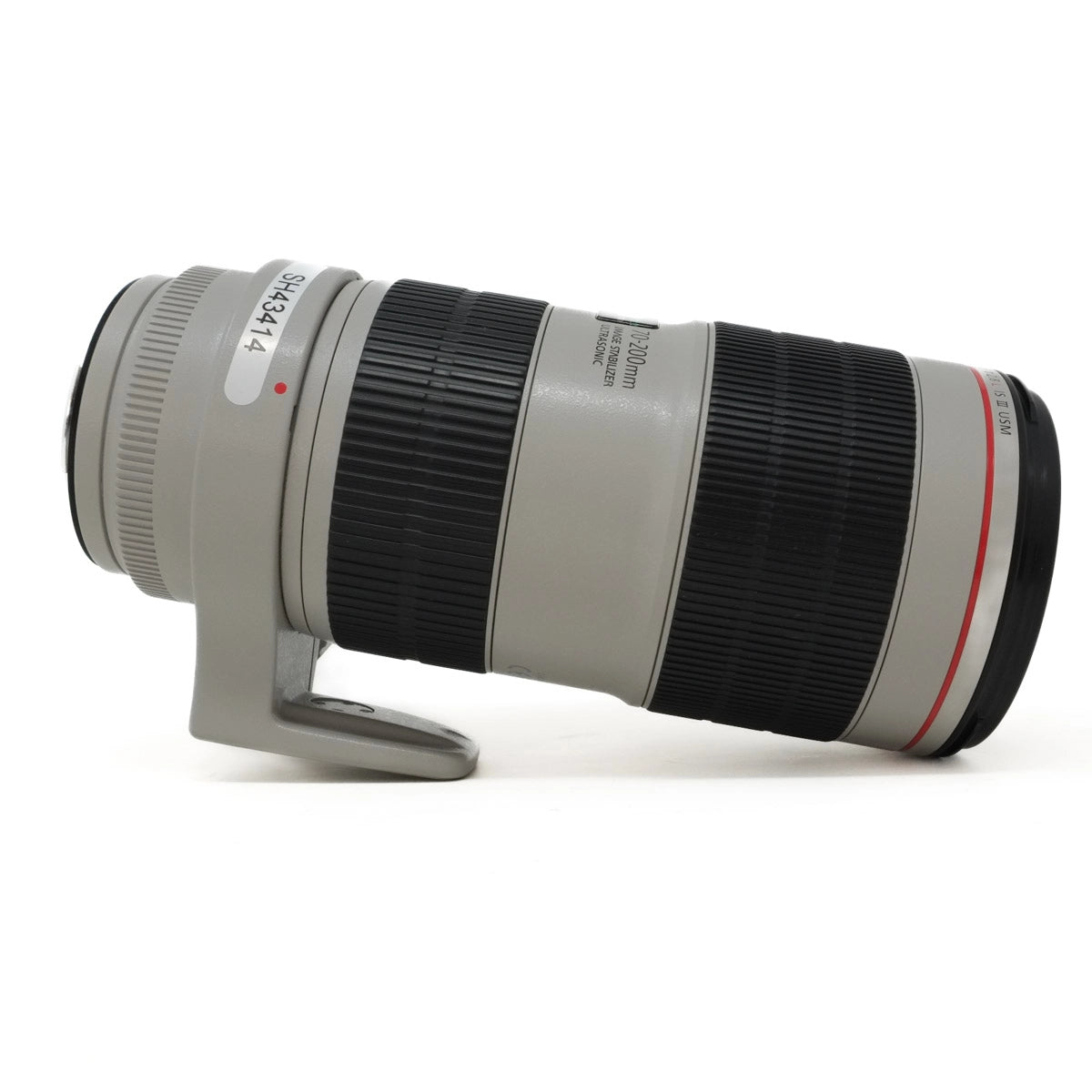 Canon camera lens on a white background