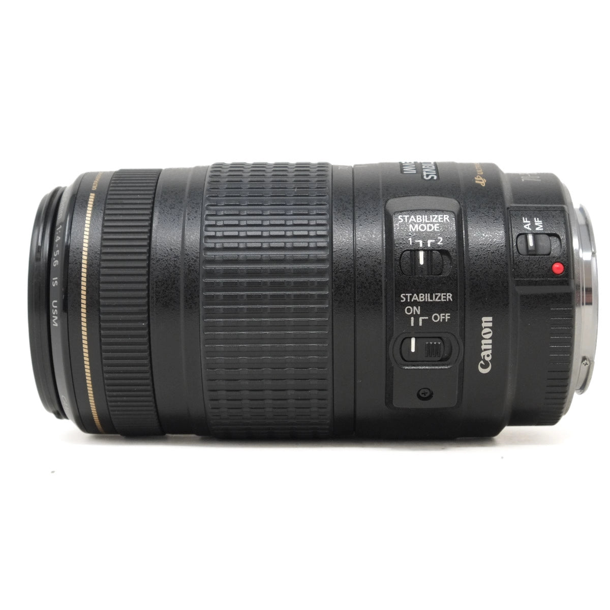 Canon camera lens on a white background