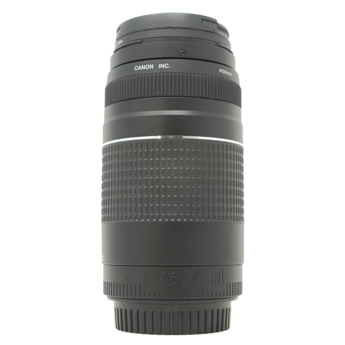 Used Canon EF 75-300mm F4-5.6 III EF Lens - side angle