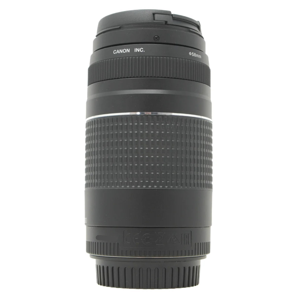 Used Canon EF 75-300mm F4-5.6 III Lens in EF Mount - side angle