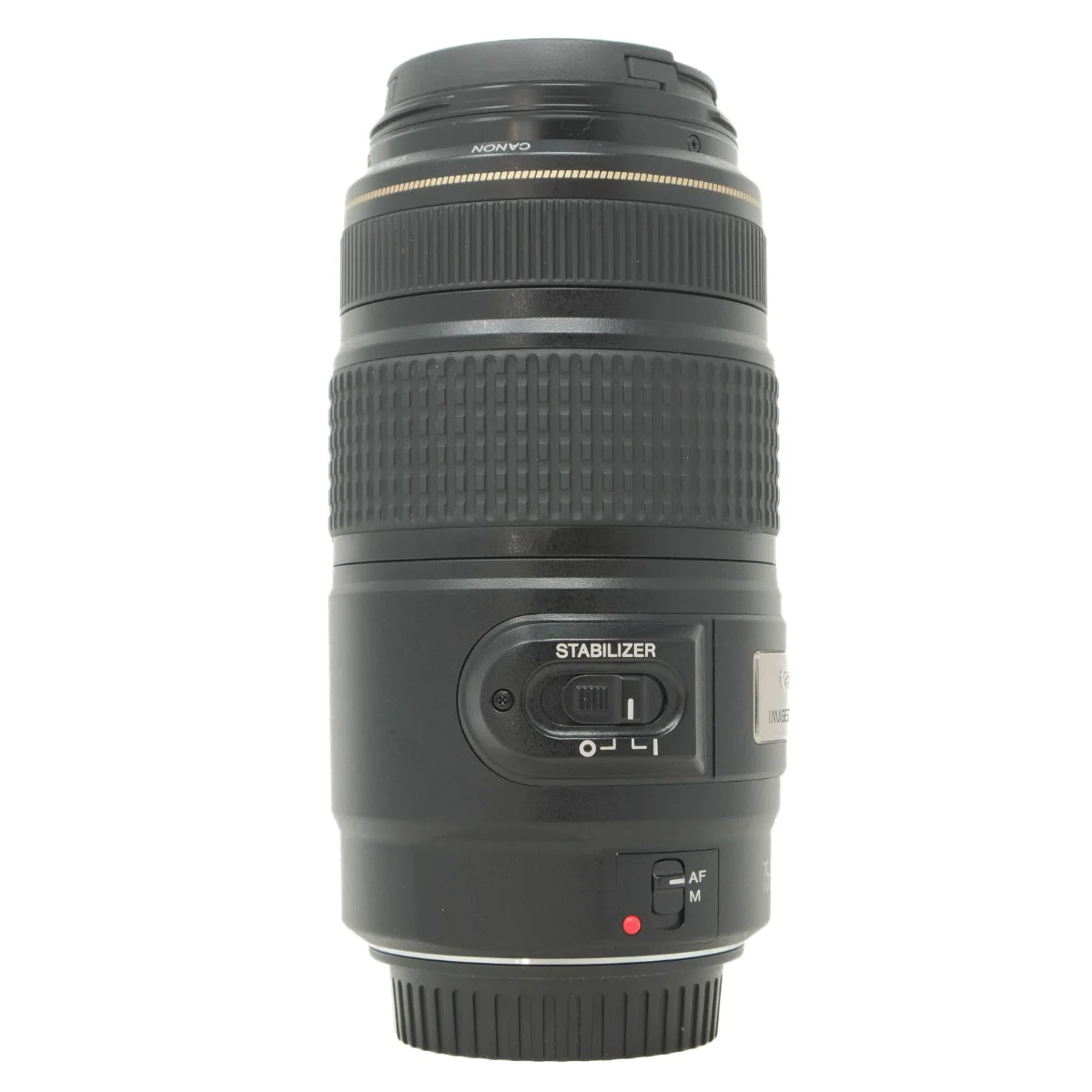 Used Canon EF 75-300mm F4-5.6 IS Lens - side angle