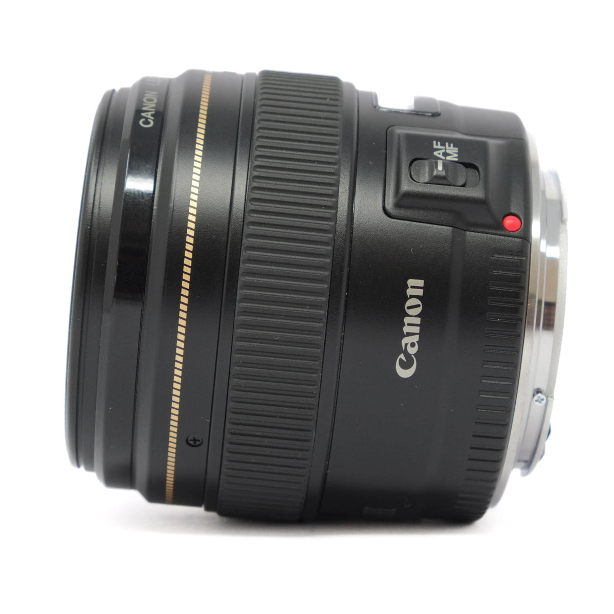 Canon camera lens on a white background