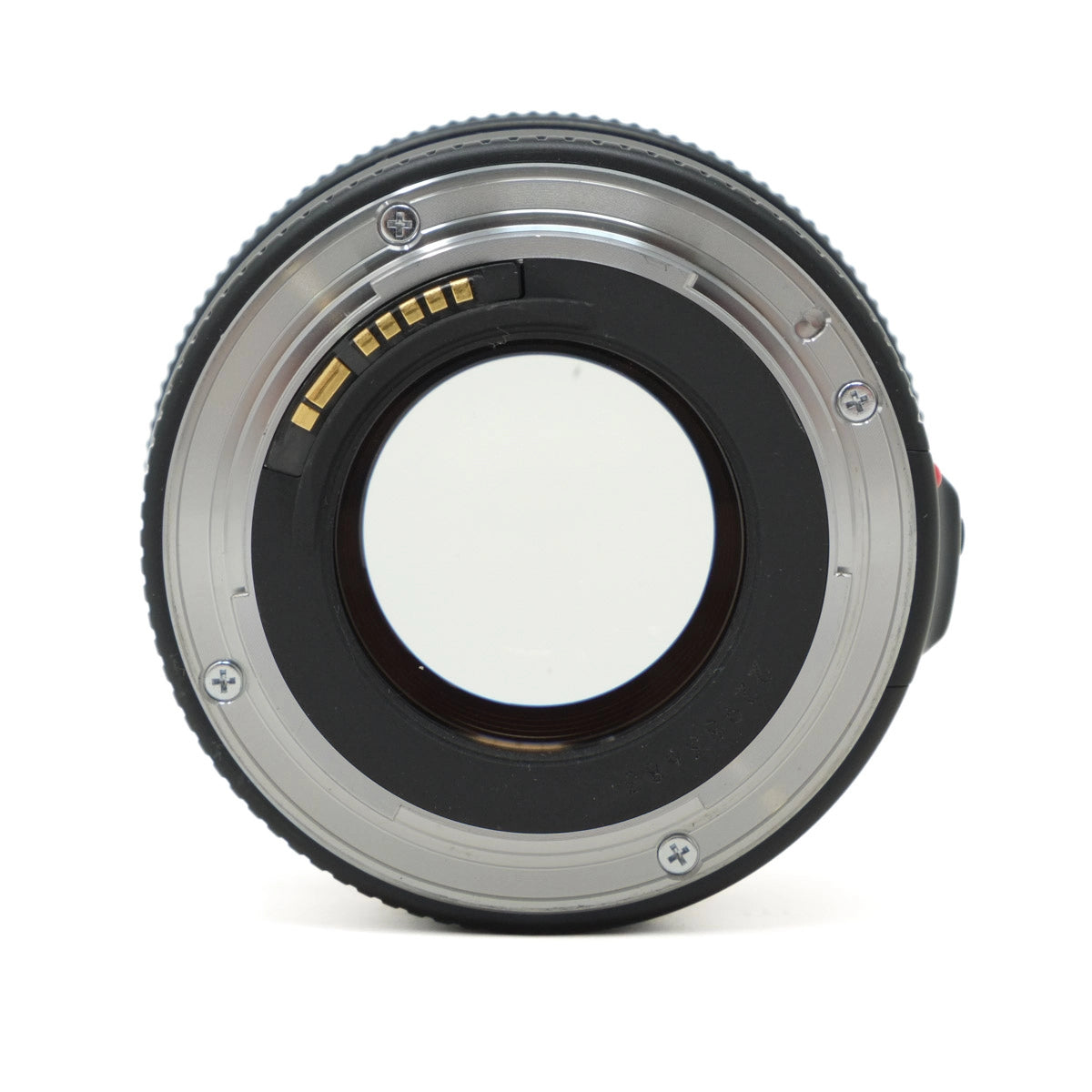 Camera lens on a white background