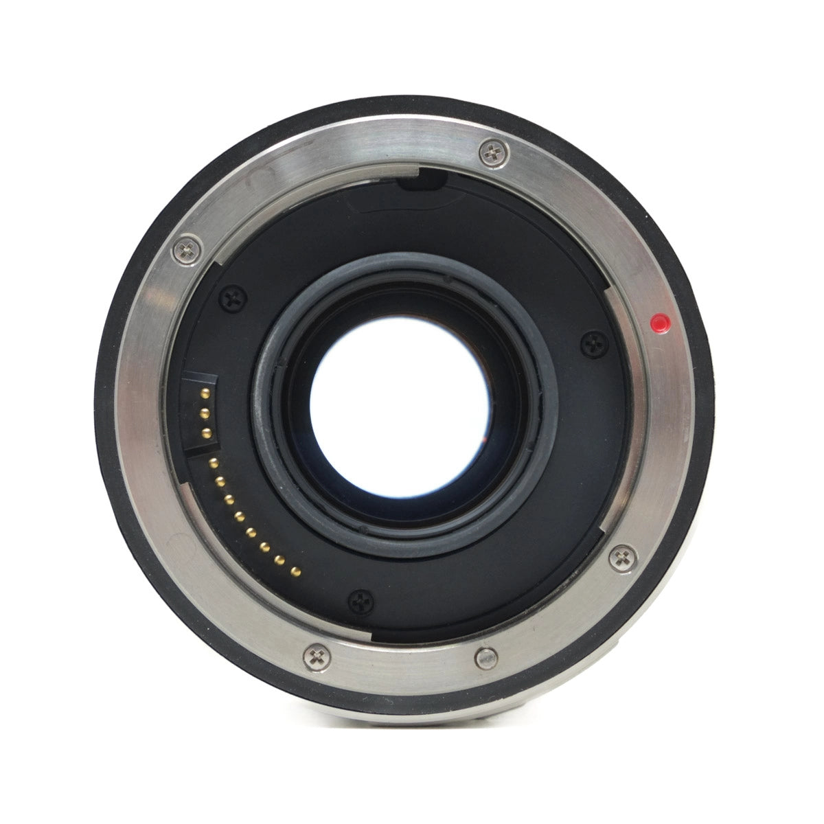 Camera lens on a white background