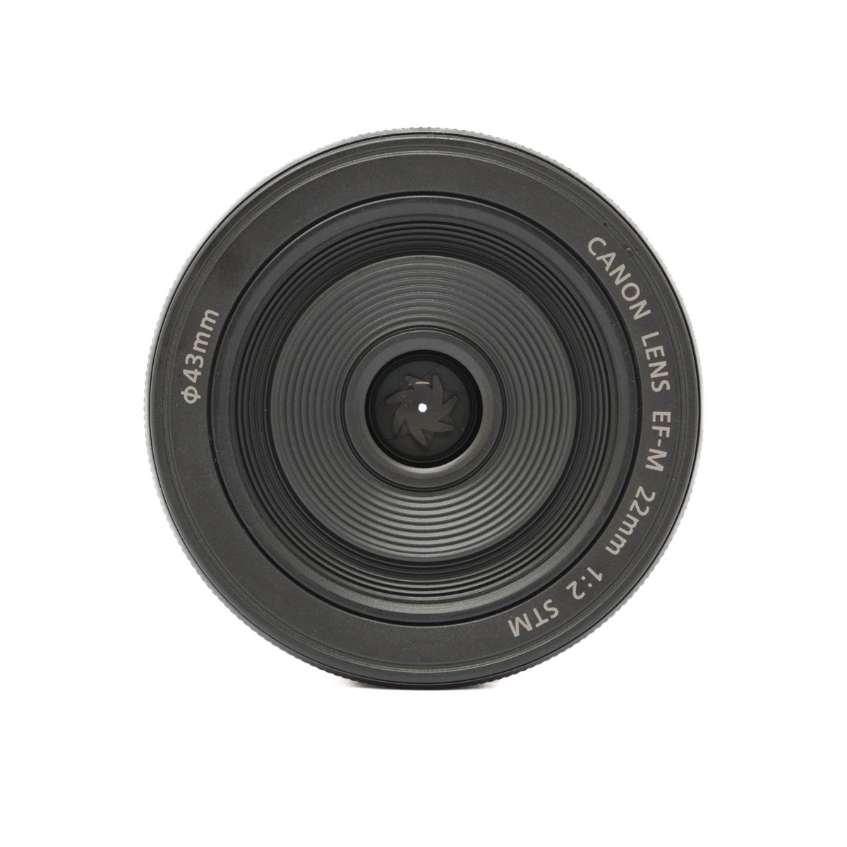 Canon camera lens on a white background