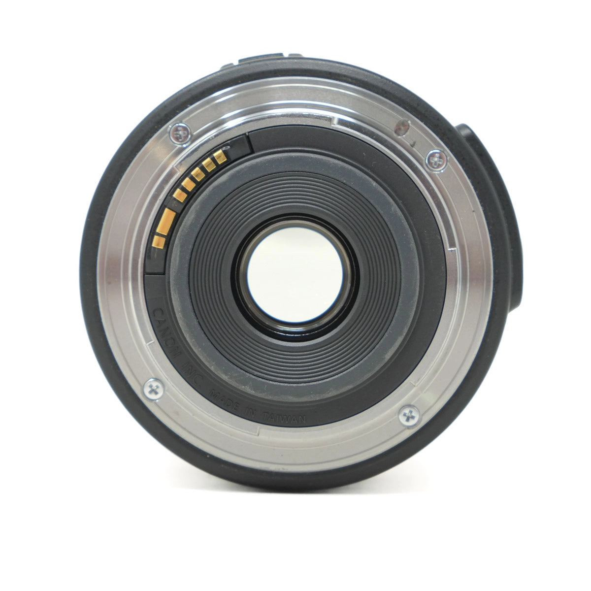 Camera lens on a white background