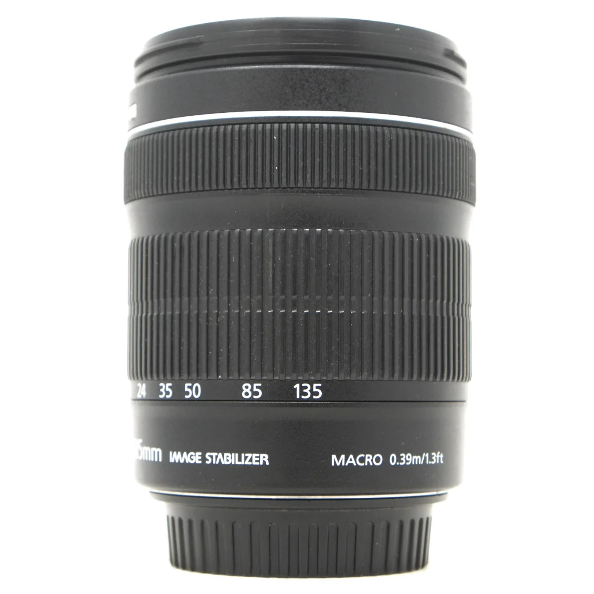 Used Canon EF-S 18-135mm F3.5-5.6 IS STM Lens - side angle