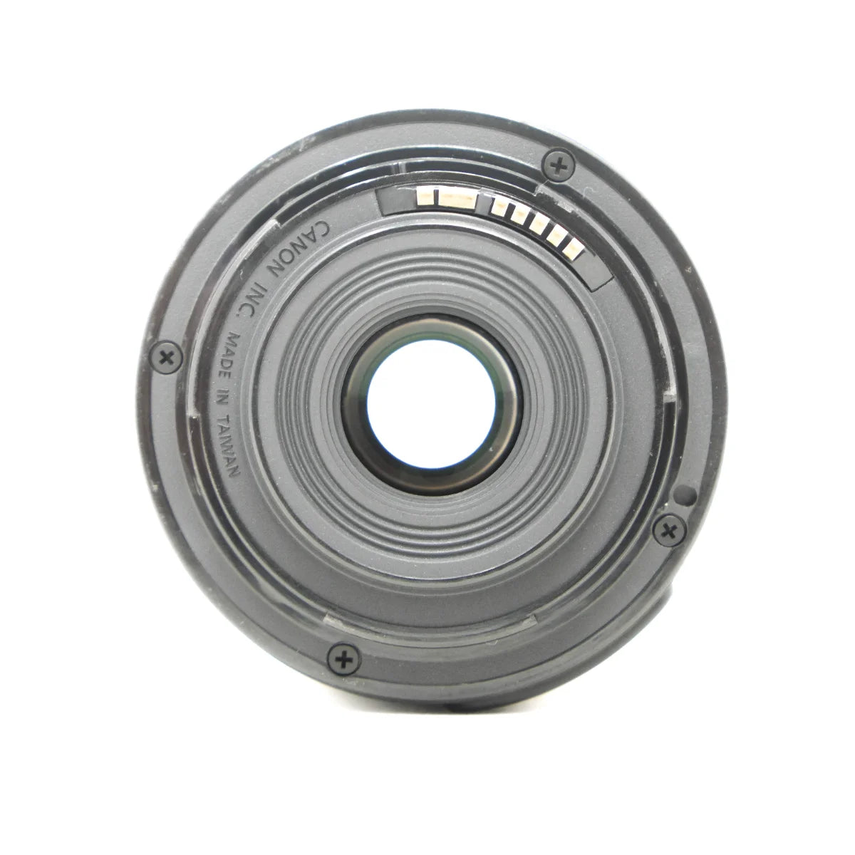 Used Canon EF-S 18-55mm F3.5-5.6 IS STM Lens - bottom angle