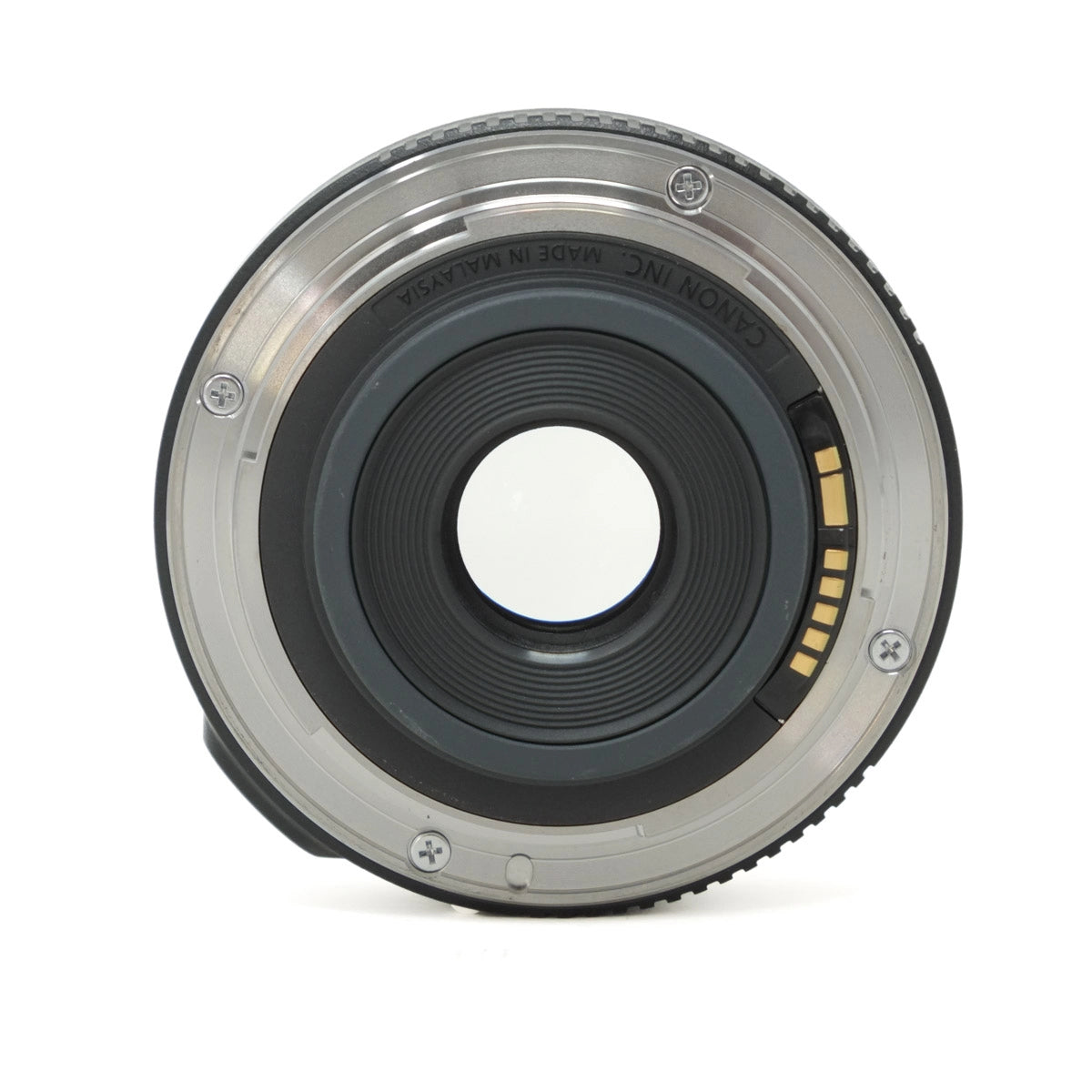 Camera lens on a white background