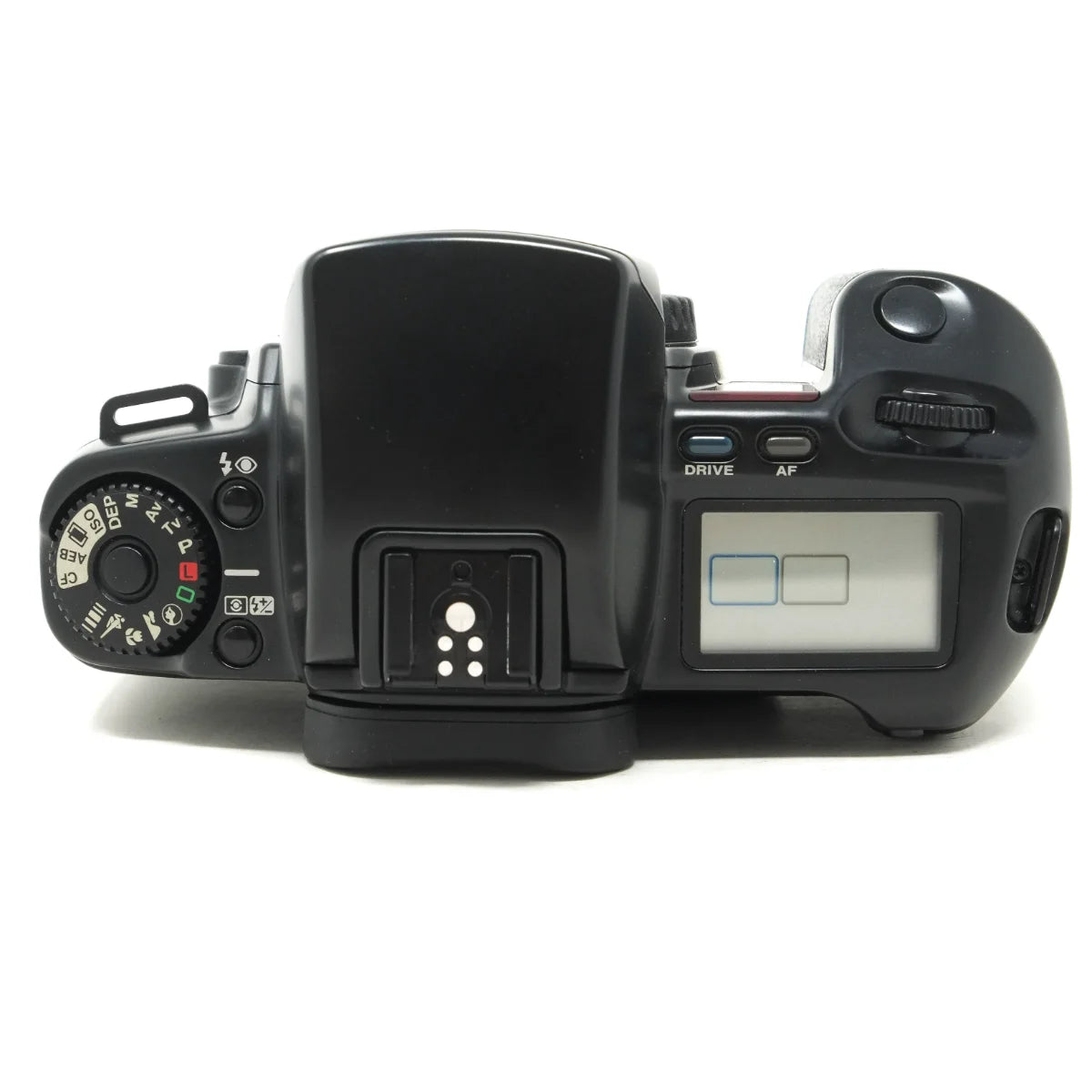 Used Canon EOS 100 Film SLR camera - top angle