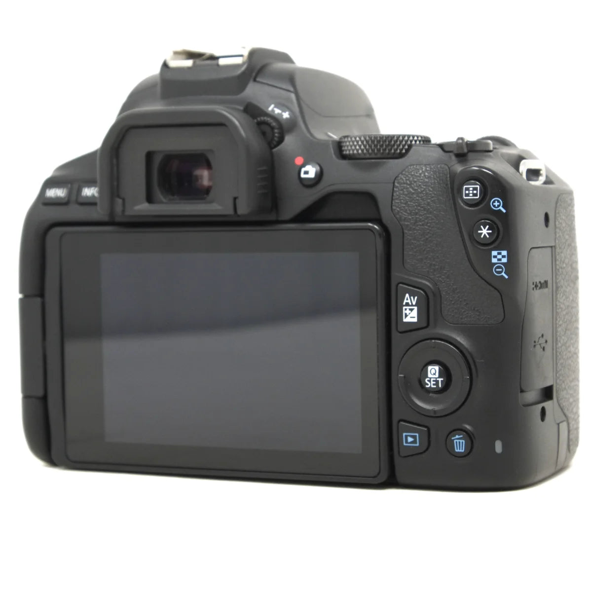 Used Canon EOS 250D DSLR Camera - back angle