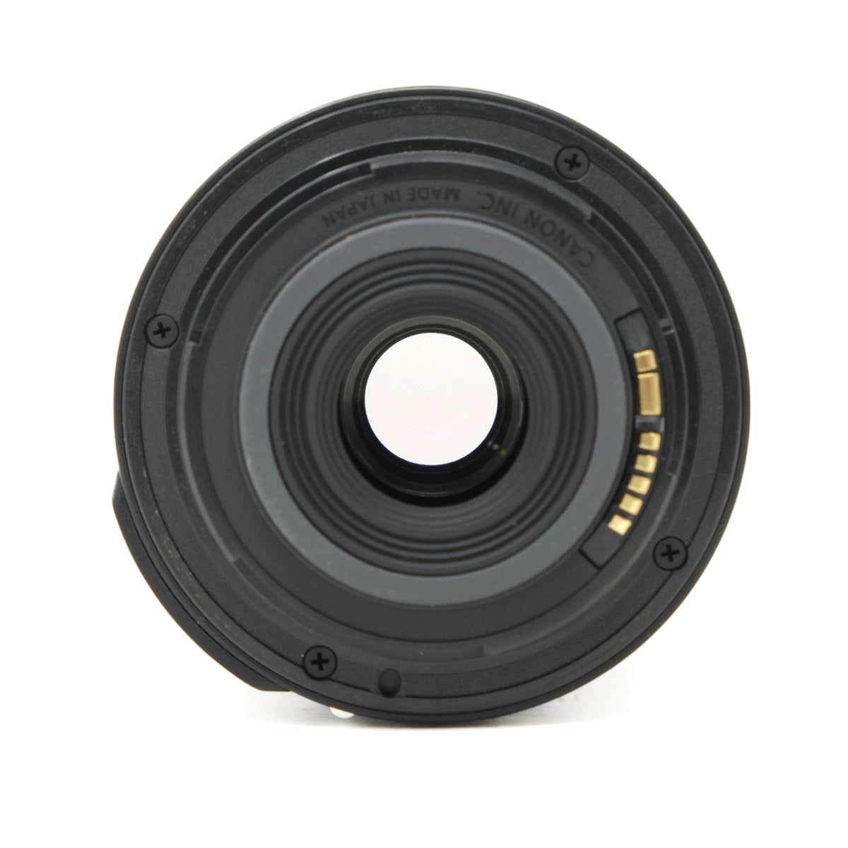 Camera lens on a white background