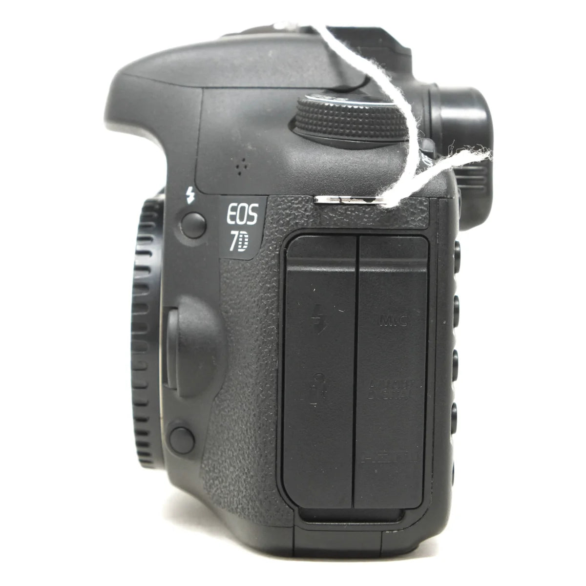 Used Canon EOS 7D DSLR Camera - side angle