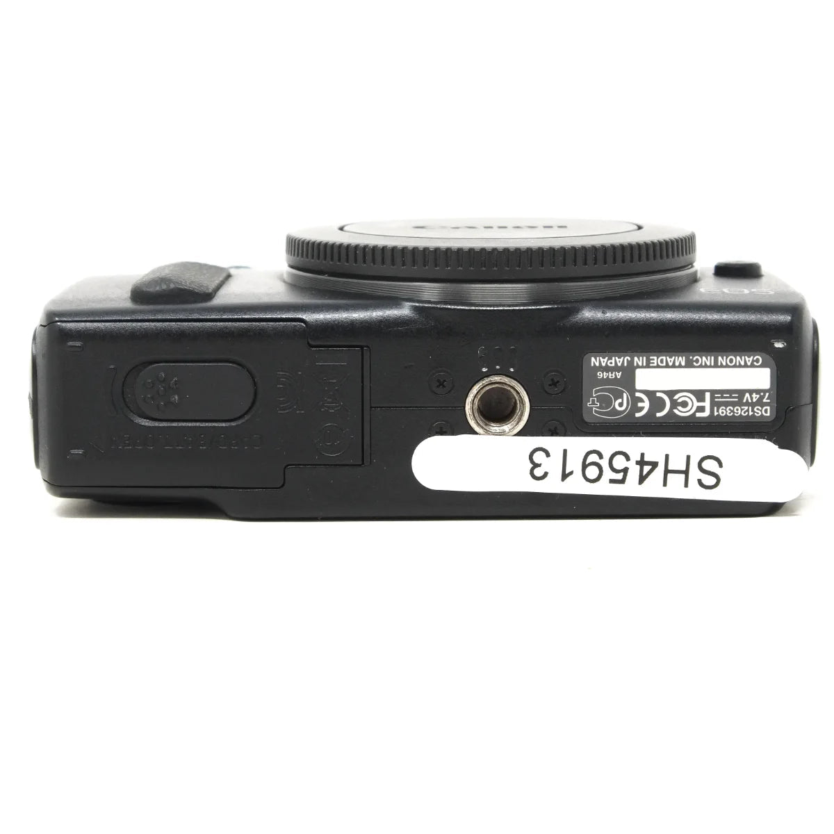 Used Canon EOS M Mirrorless camera - bottom angle