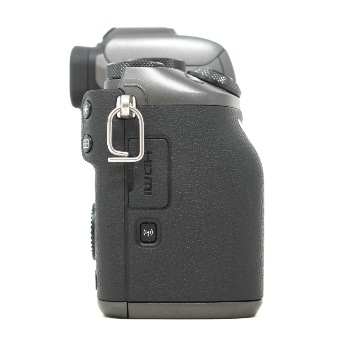 Used Canon EOS M5 Mirrorless camera - side angle