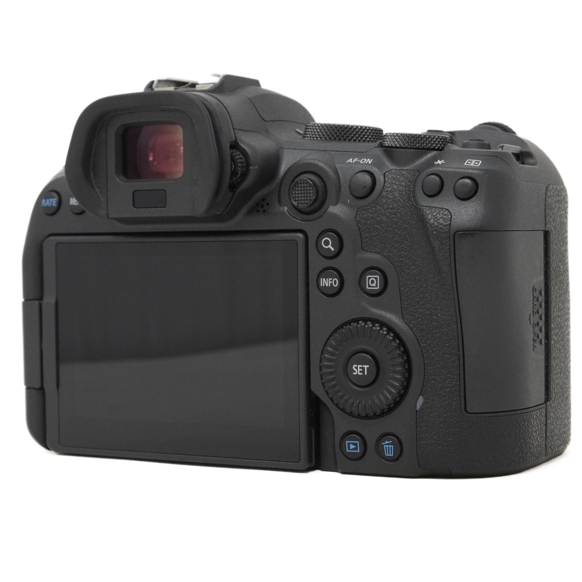 Used Canon EOS R6 Mirrorless camera body - back angle
