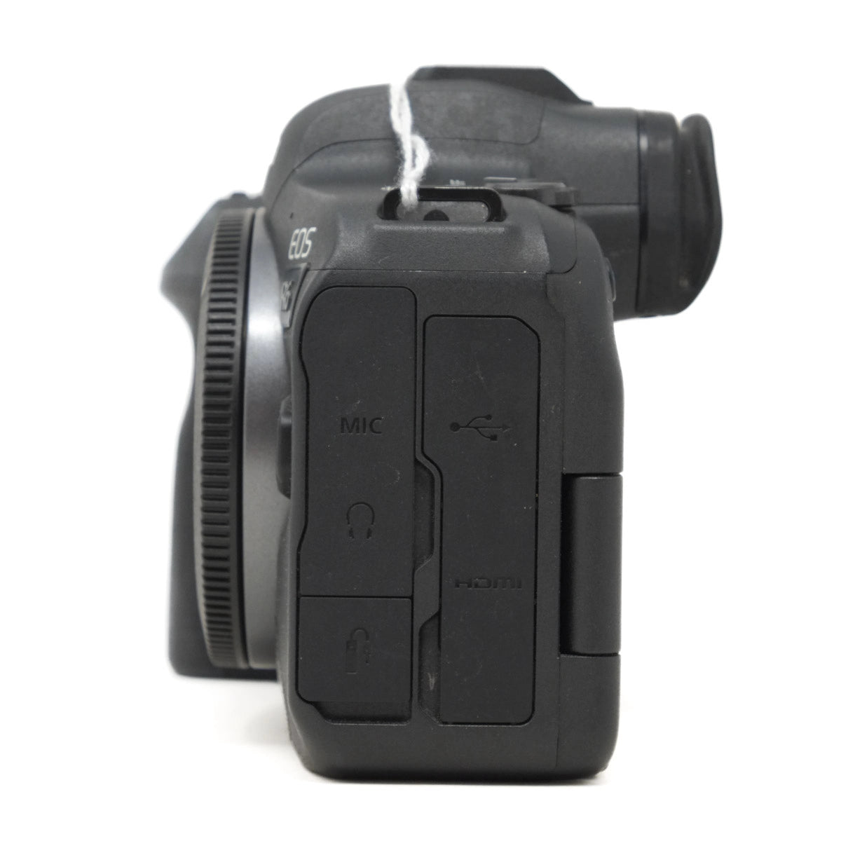 Used Canon EOS R6 Mirrorless camera - side angle