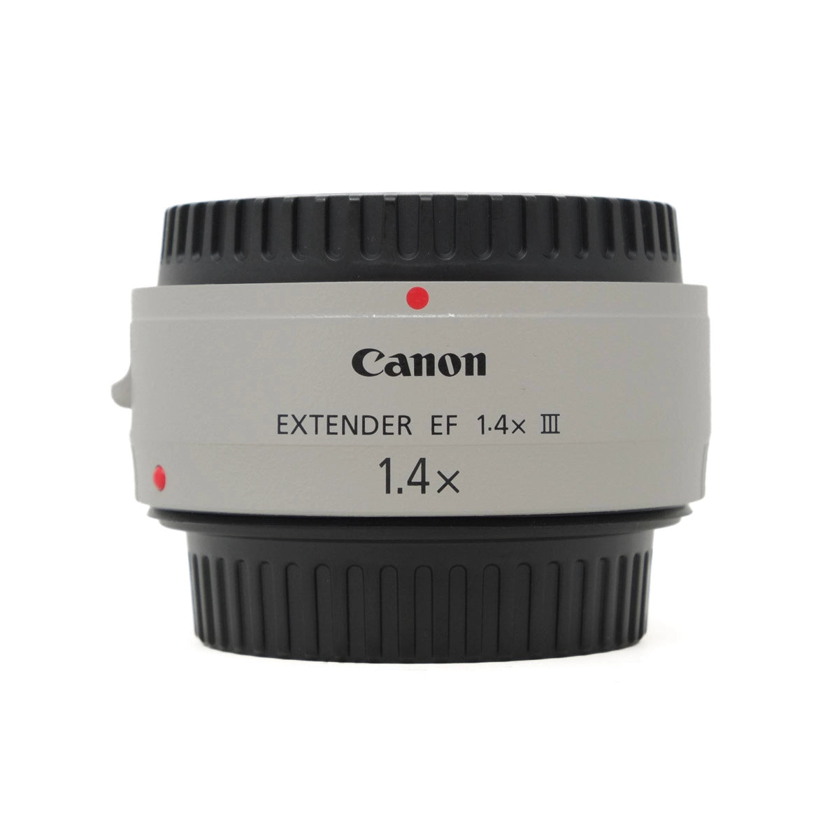 Canon Extender EF 1.4x III lens on a white background