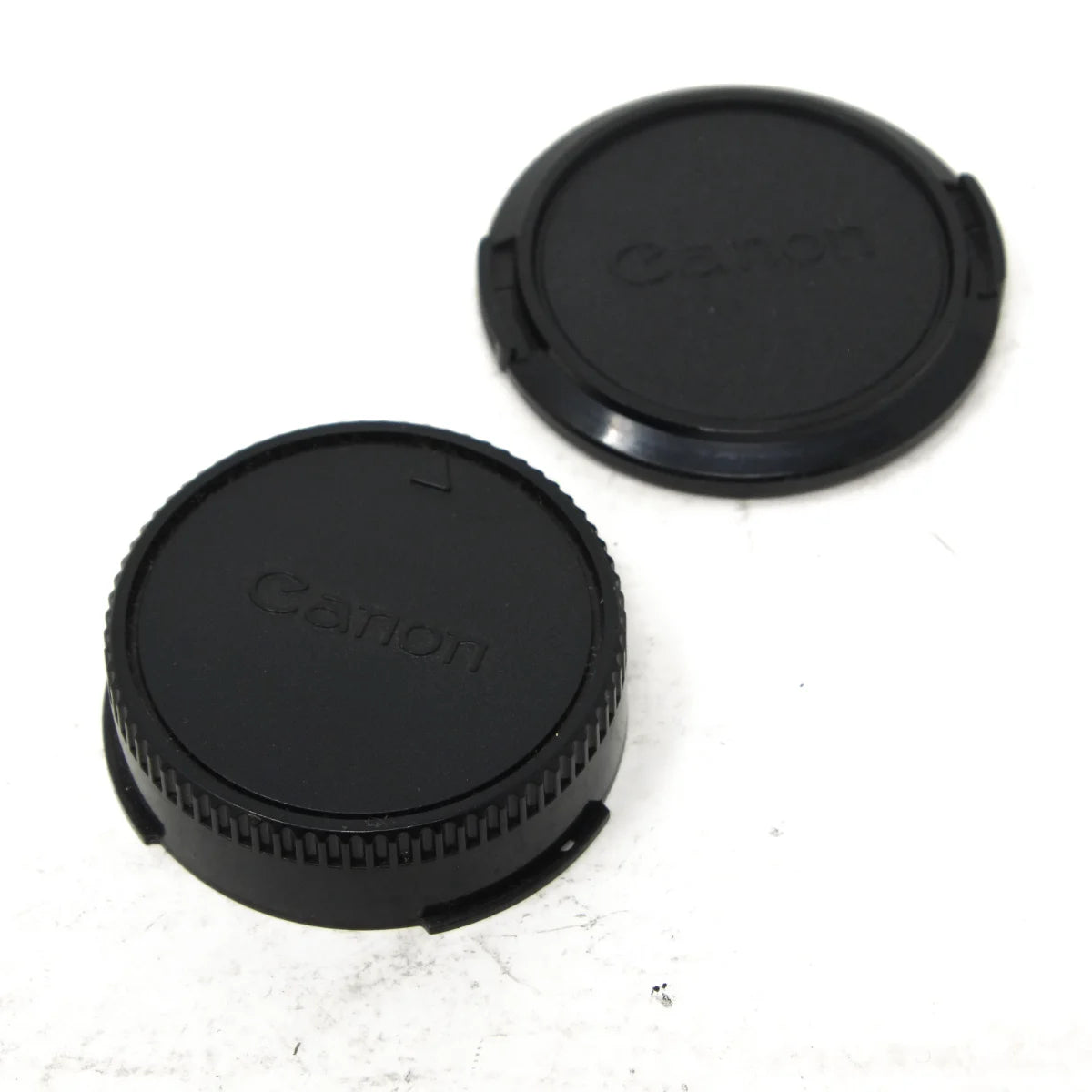 Used Canon FD 135mm F3.5 film camera lens - lens caps