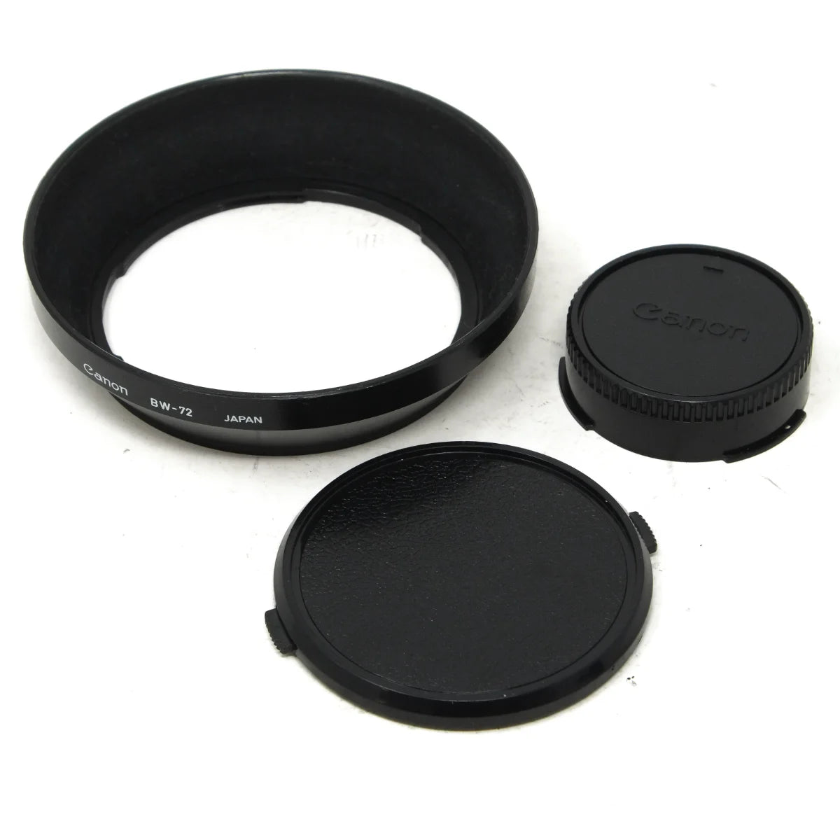 Used Canon FD 28-85mm F4 film lens - lens hood and caps