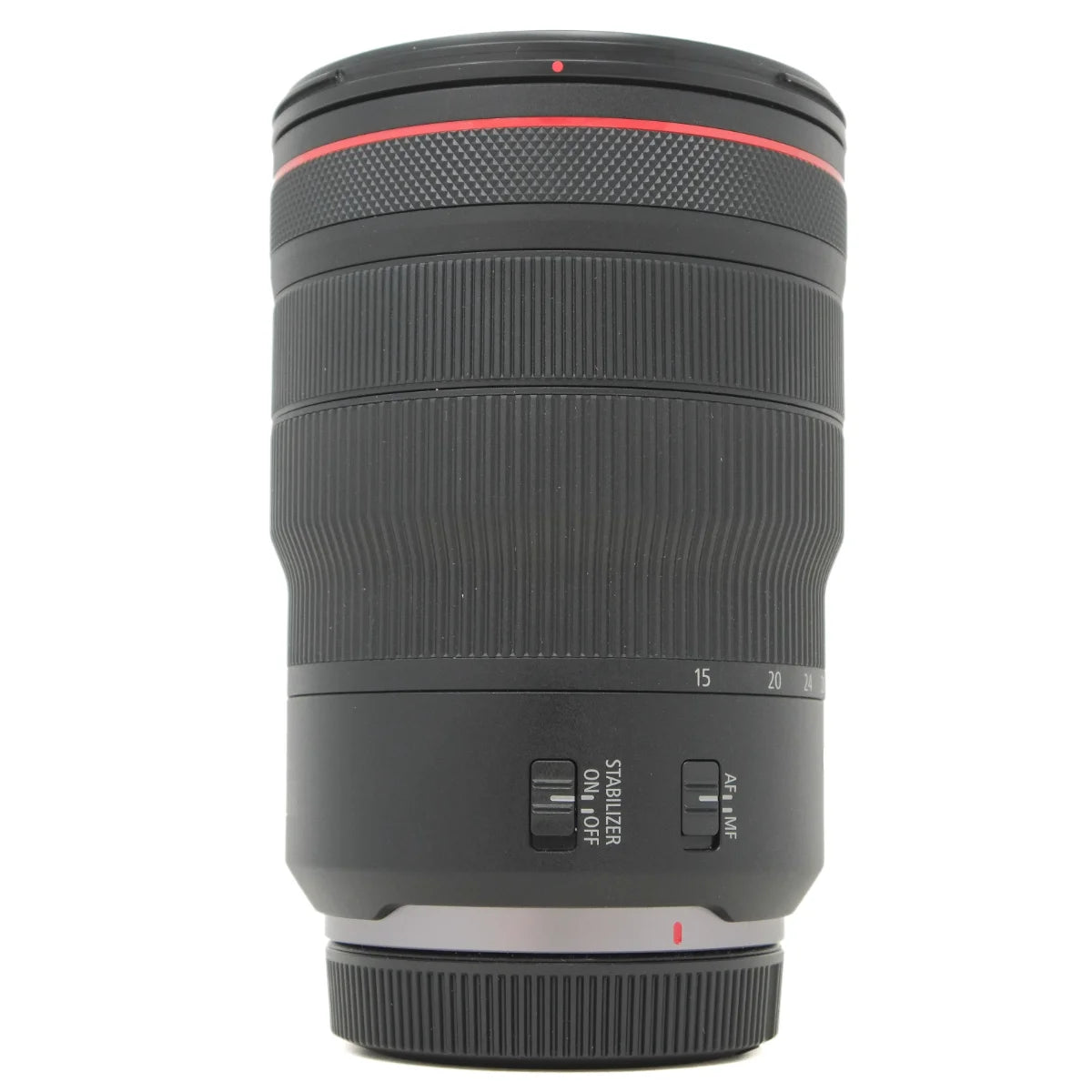 Used Canon RF 15-35mm f2.8L IS USM Lens - side angle