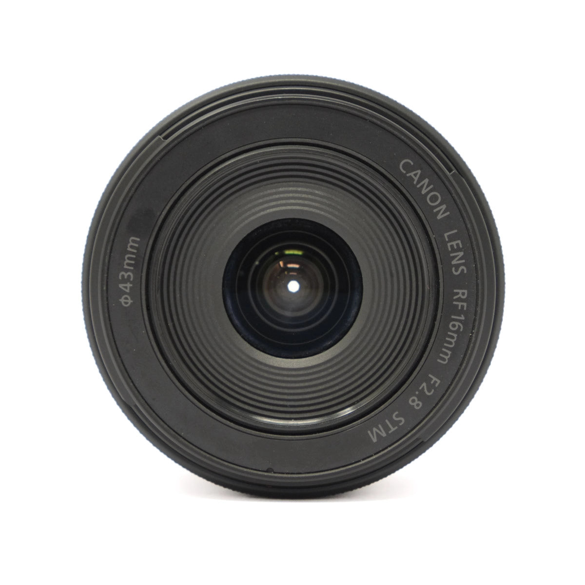 Canon camera lens on a white background