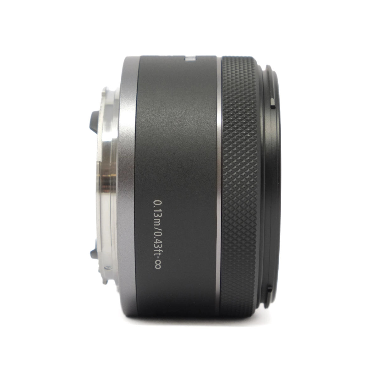 Camera lens on a white background