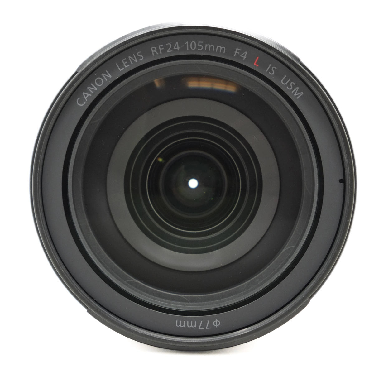 Canon camera lens on a white background