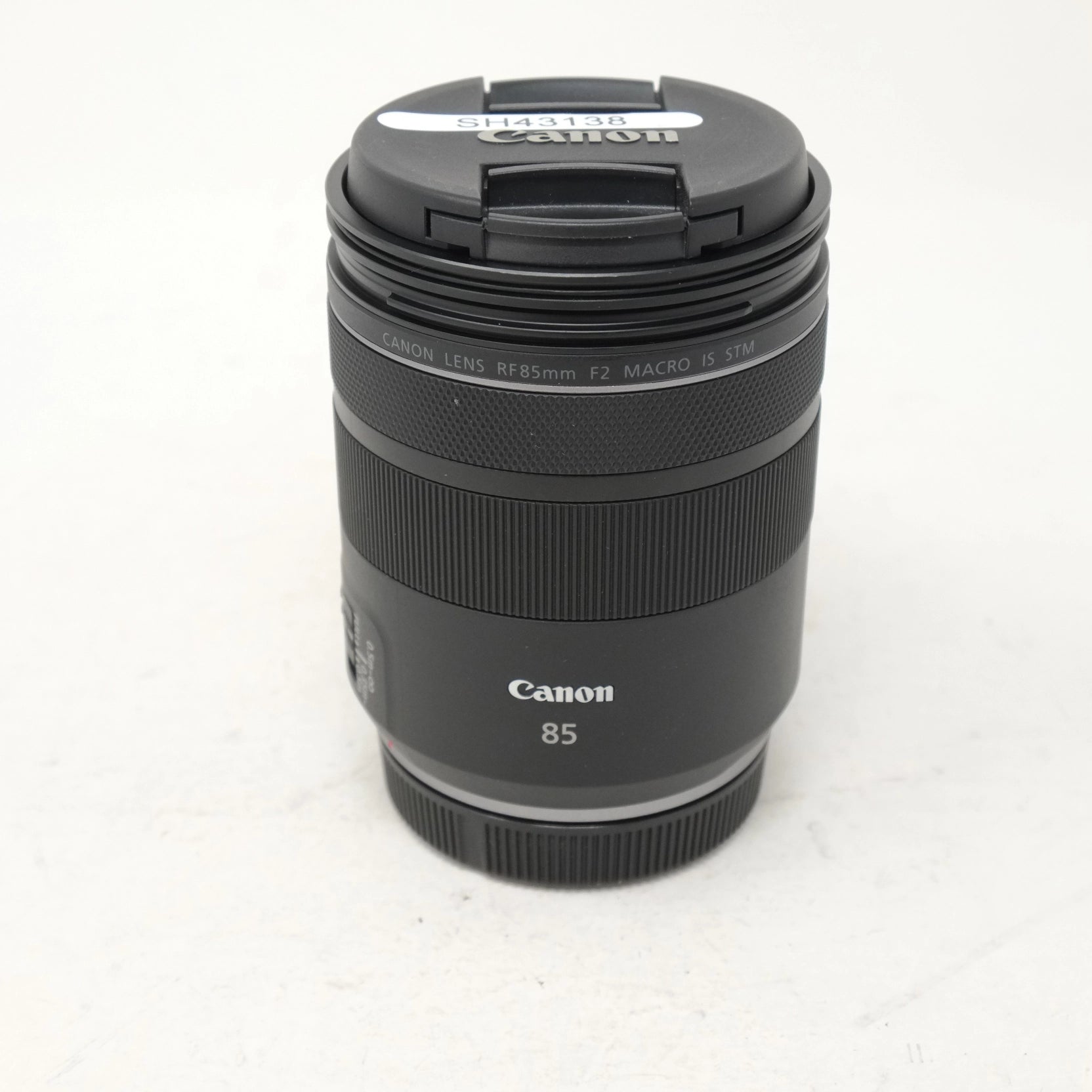 Canon camera lens on a white background