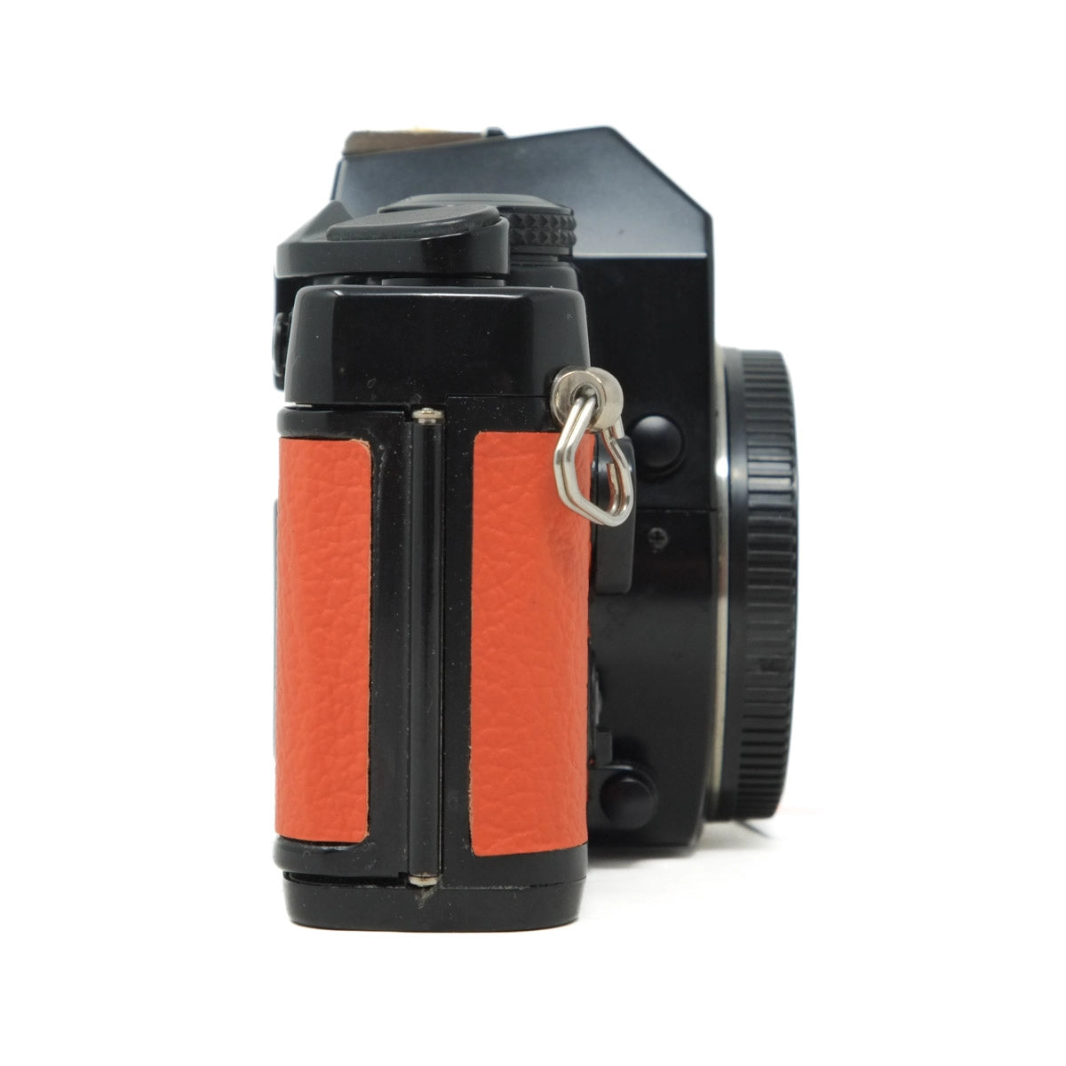 Used Contax 139 QuartZ Film camera - side angle