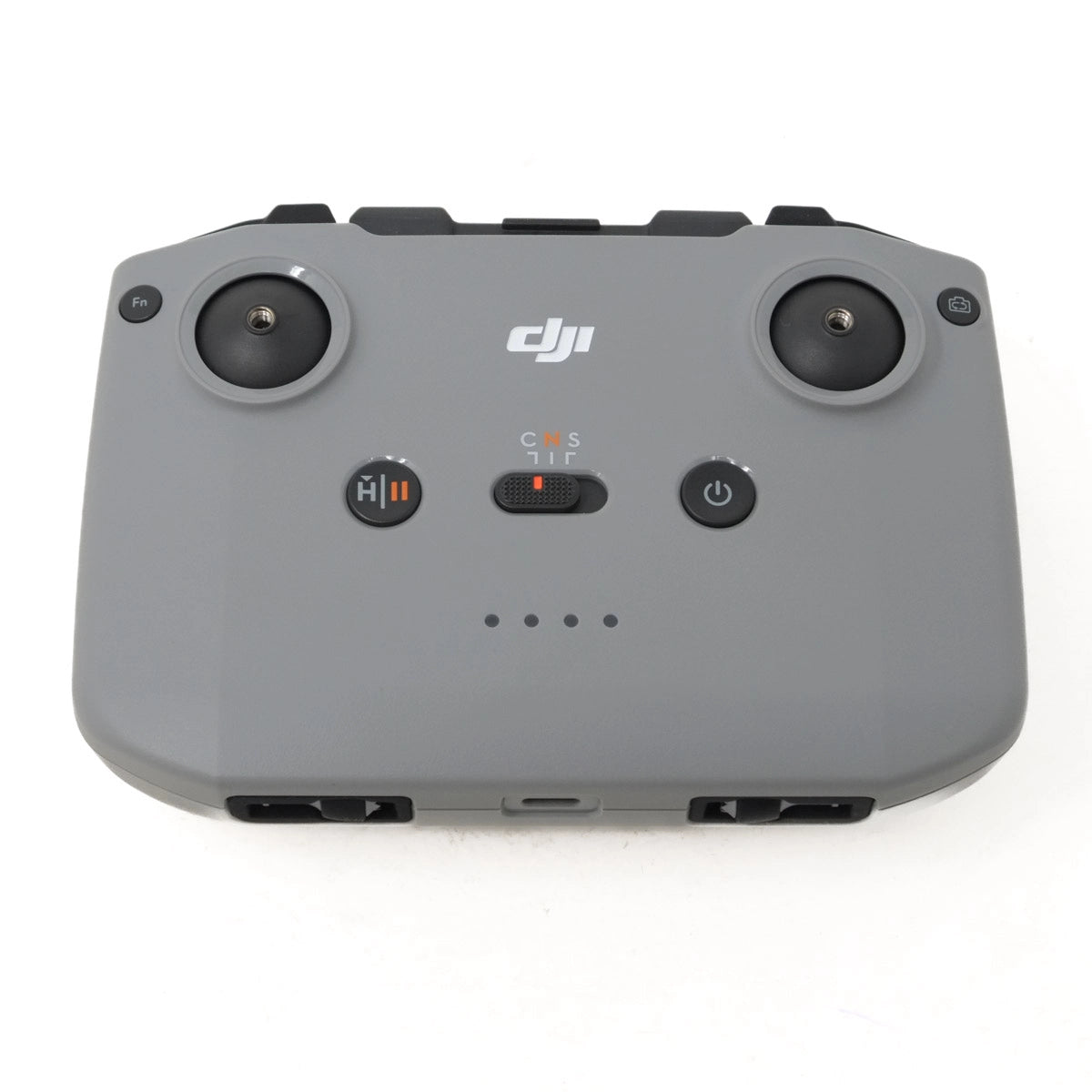 DJI remote control device on a white background