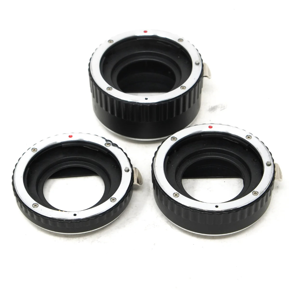 Used Extension tube set for Canon EF - top angle